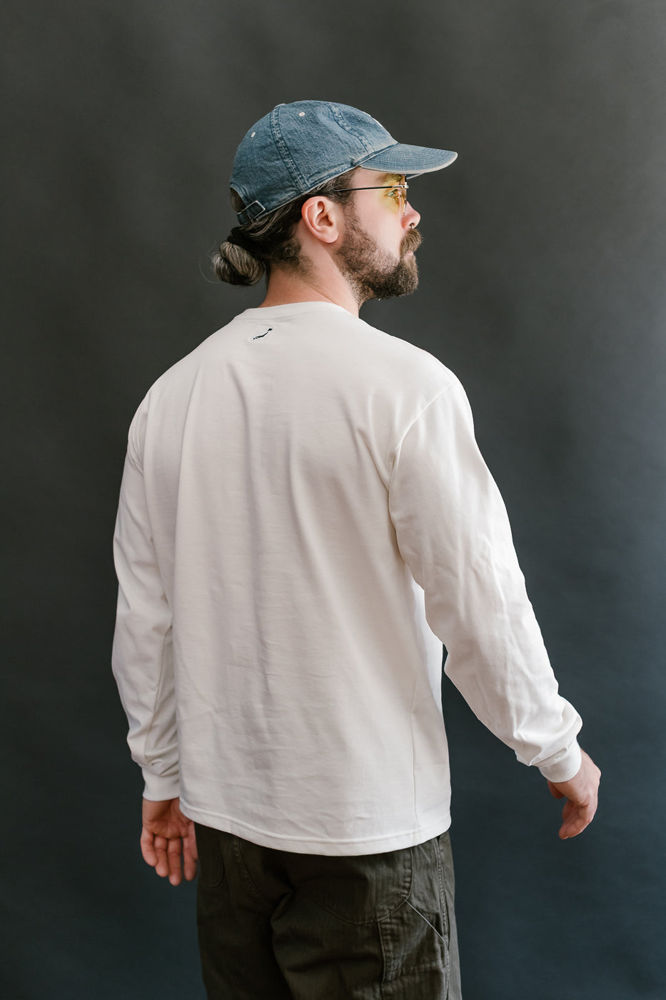 03-0013-69 - Long Sleeve T-Shirt - White