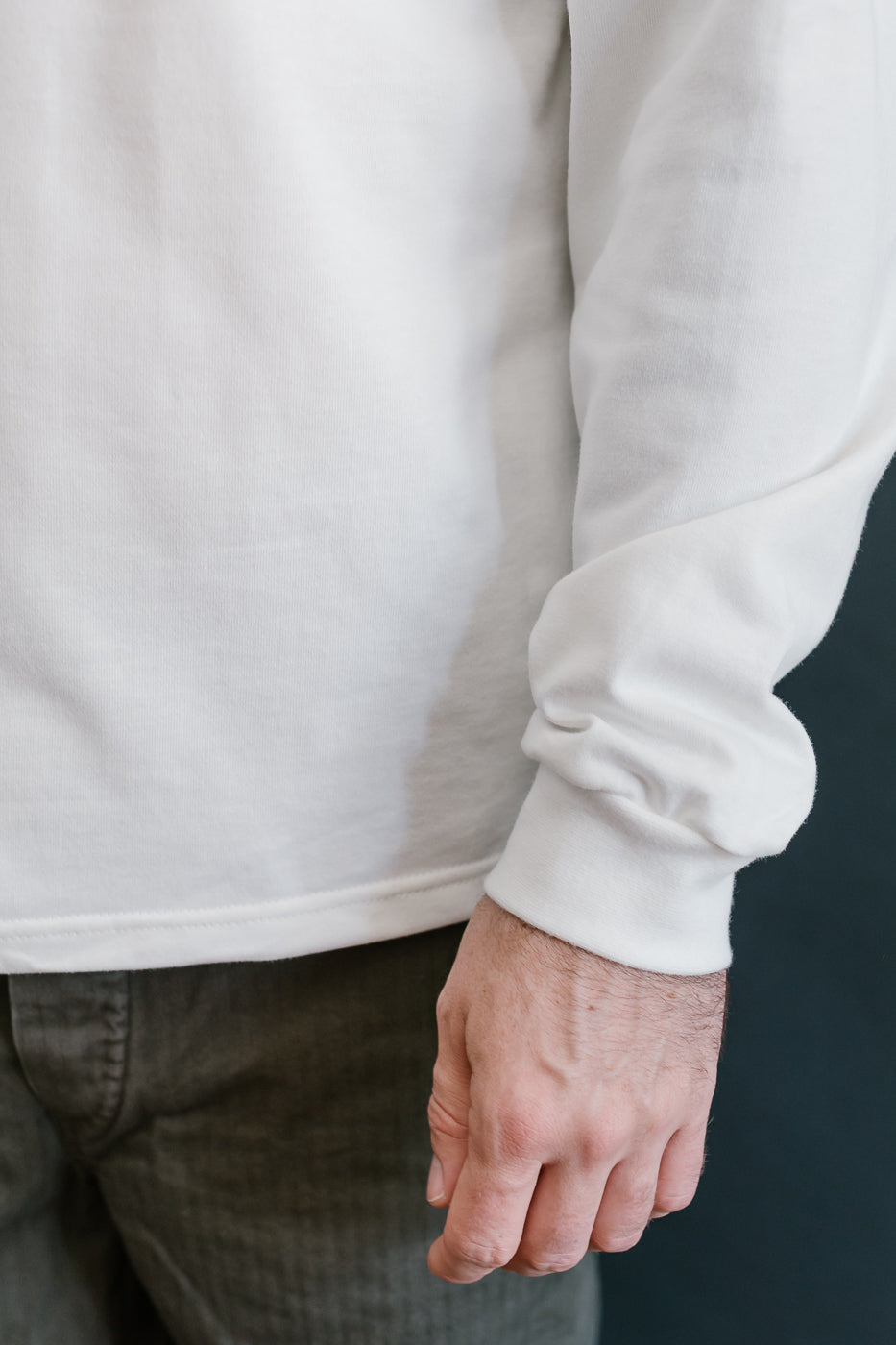 03-0013-69 - Long Sleeve T-Shirt - White