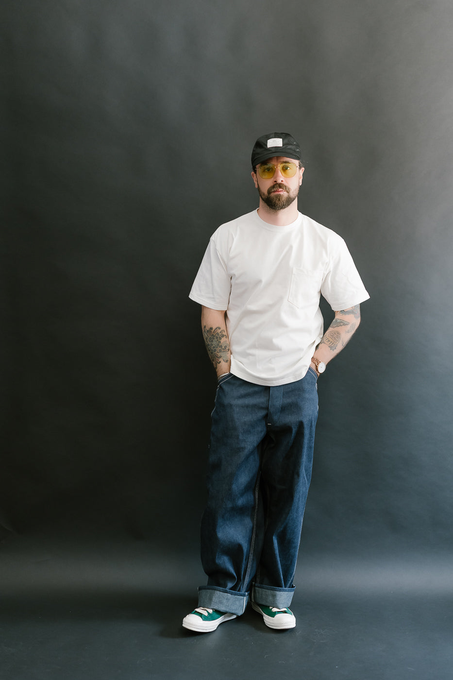 03-0017-69 - Pocket T-Shirt - White