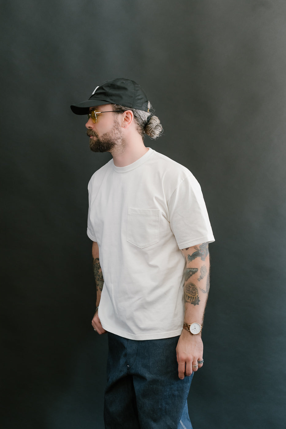 03-0017-69 - Pocket T-Shirt - White