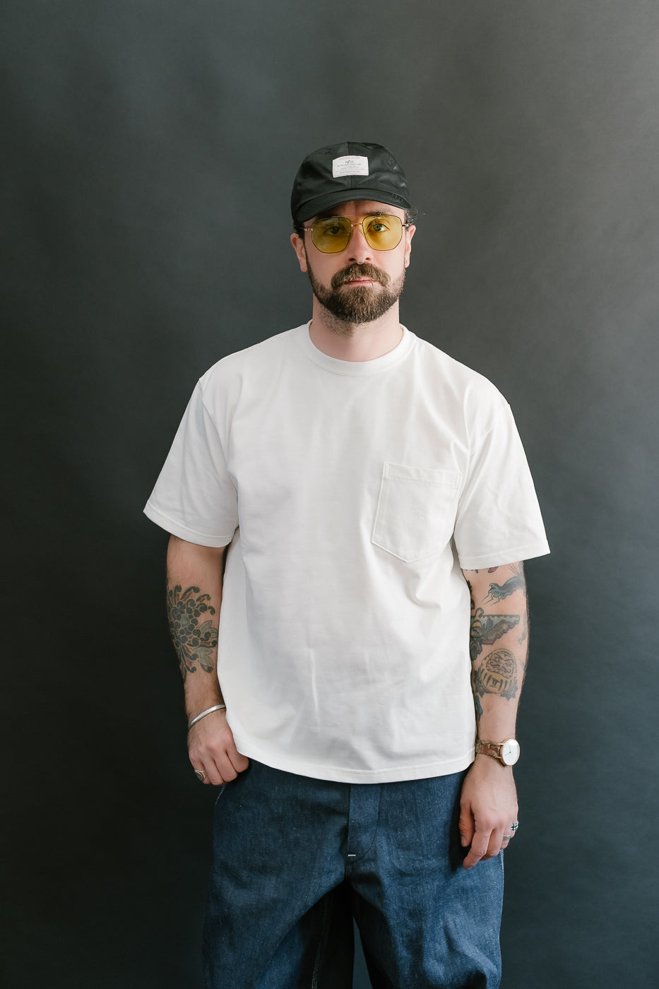 03-0017-69 - Pocket T-Shirt - White