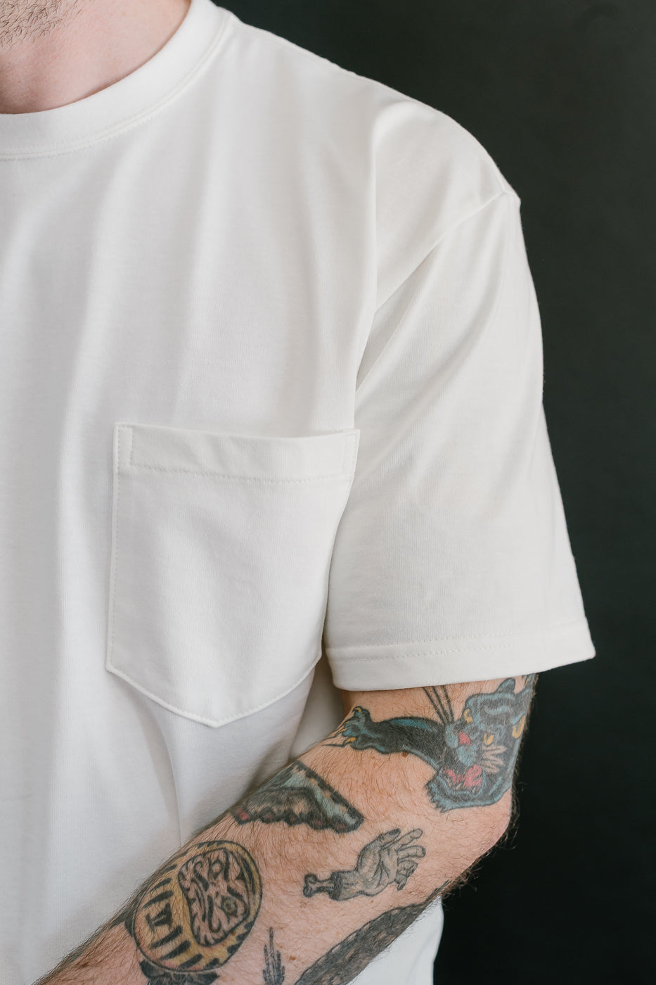 03-0017-69 - Pocket T-Shirt - White