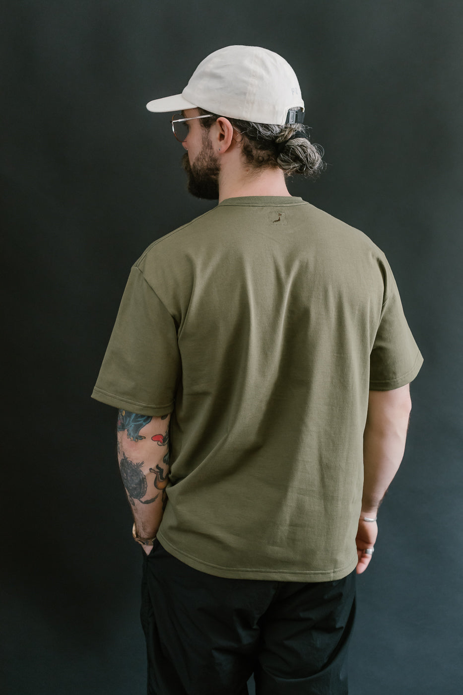 03-0017-76 - Pocket T-Shirt - Army Green