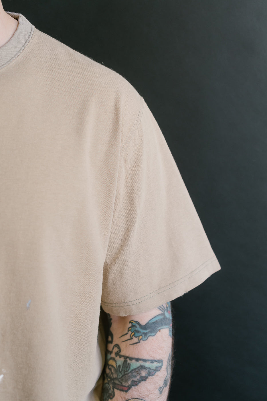 03-0118OJ-67 - JPN Print T-Shirt - Beige