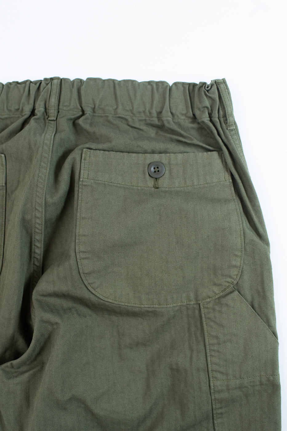 03-5011-76 - Wide French Work Pant - Army Green