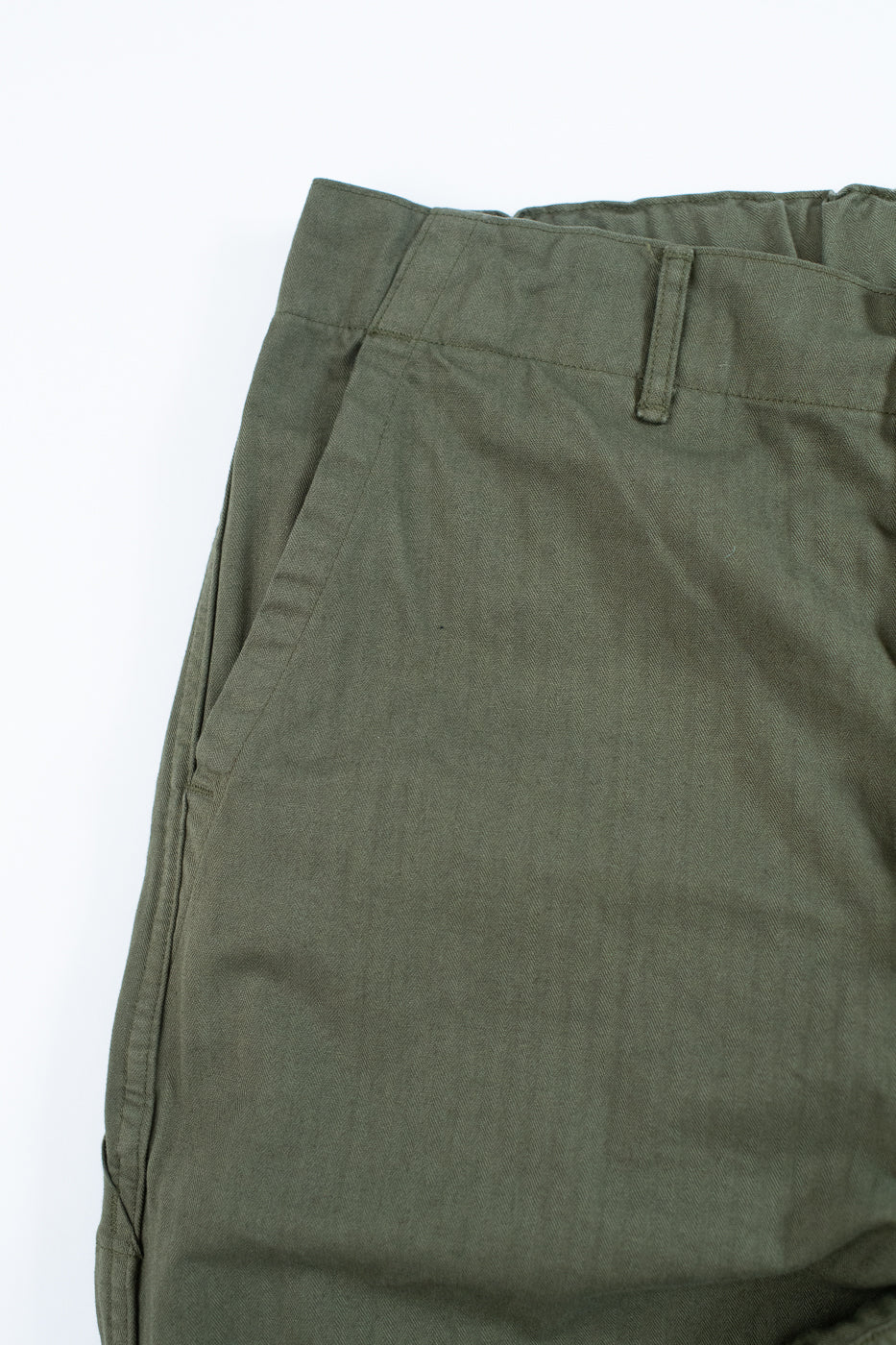 03-5011-76 - Wide French Work Pant - Army Green