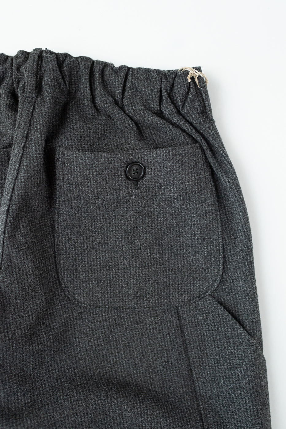 03-5000-60 - French Work Pant Houndstooth - Charcoal Grey