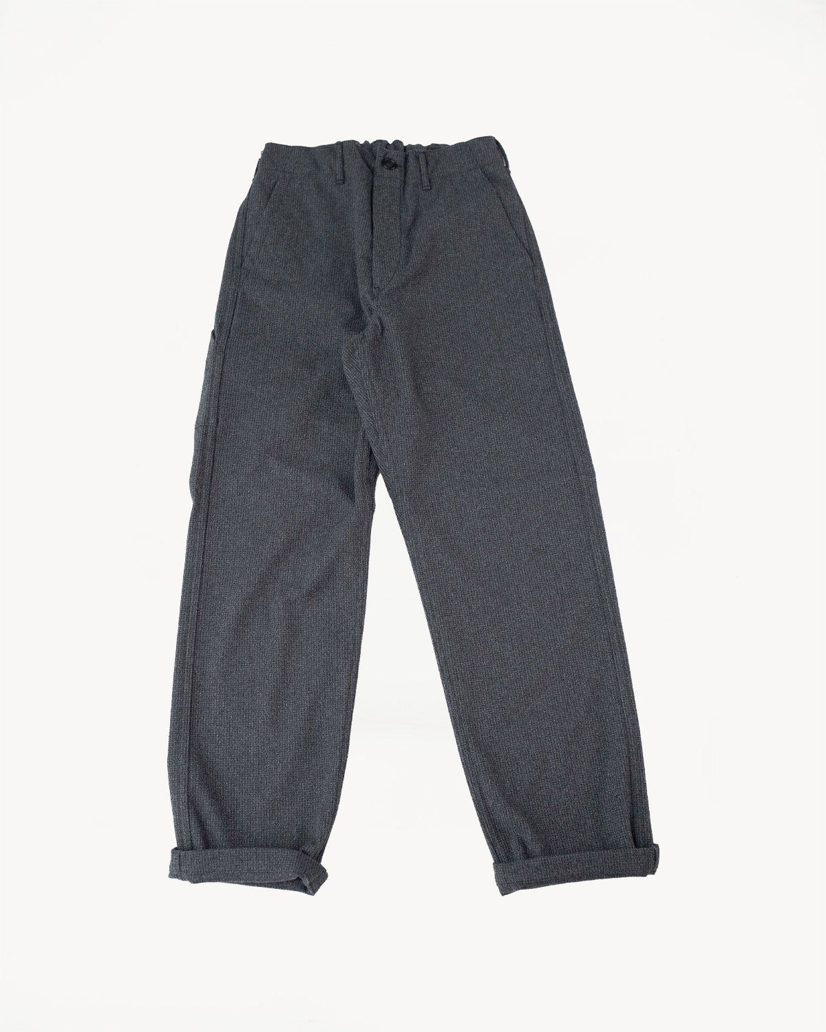 03-5000-60 - French Work Pant Houndstooth - Charcoal Grey