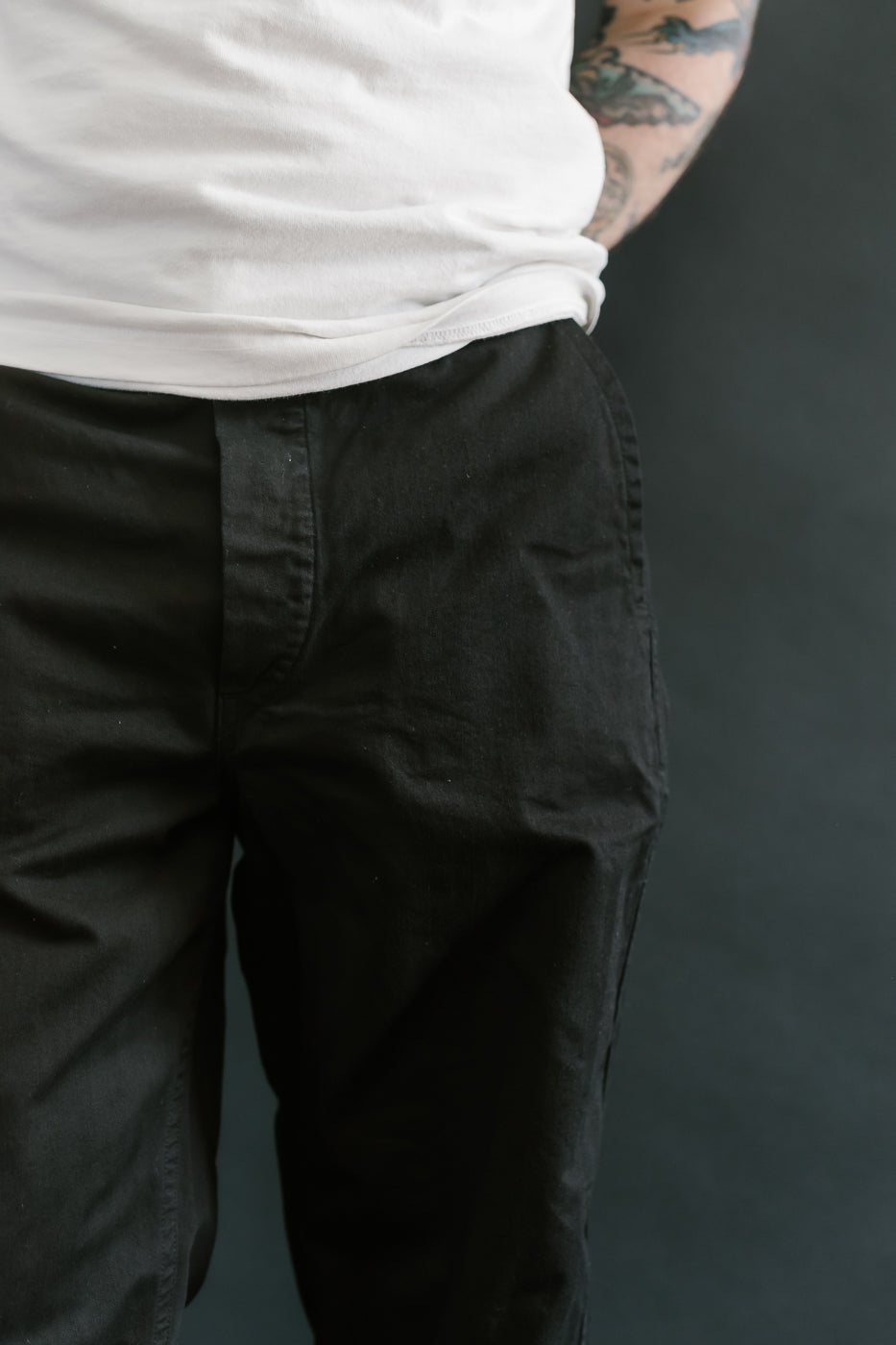 03-5000-61 - French Work Pant - Black