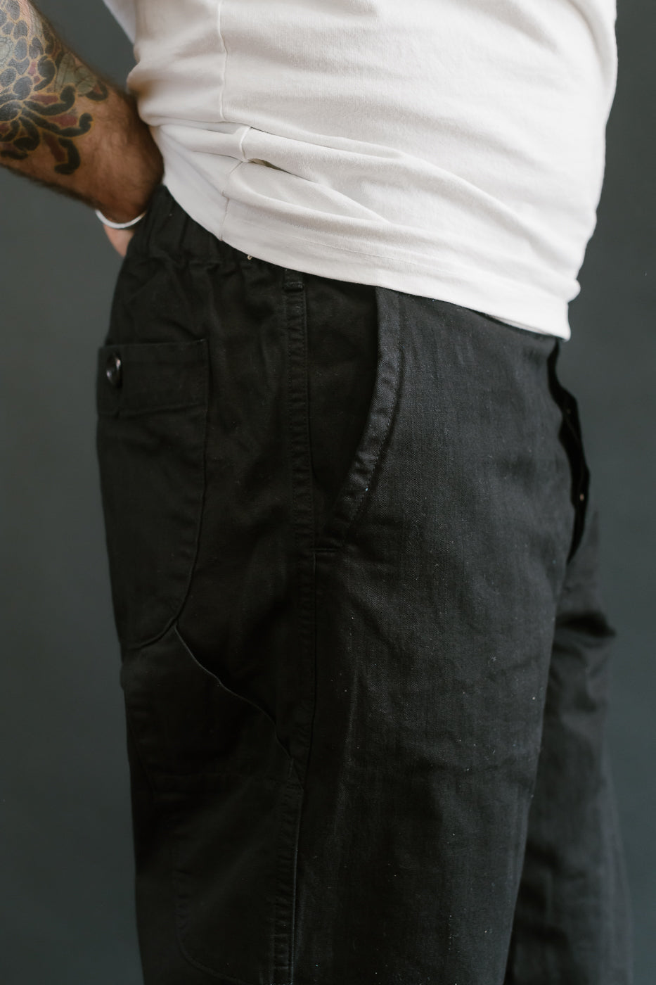 03-5000-61 - French Work Pant - Black