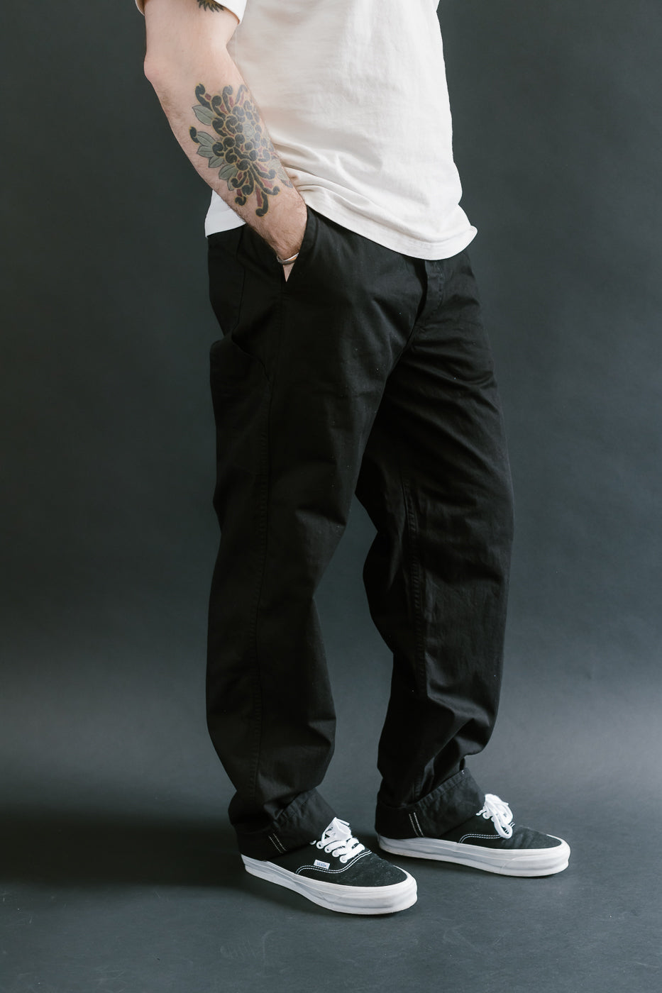 03-5000-61 - French Work Pant - Black
