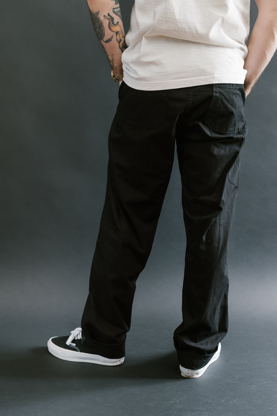 03-5000-61 - French Work Pant - Black