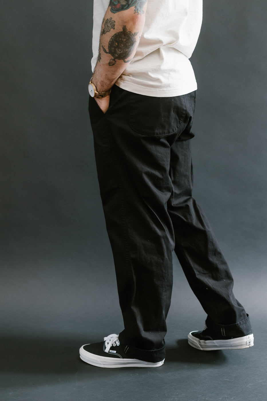 03-5000-61 - French Work Pant - Black