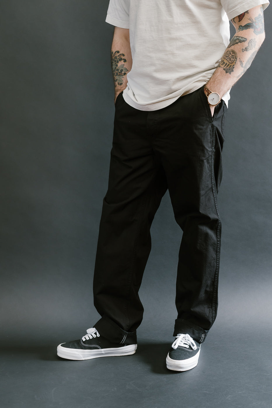 03-5000-61 - French Work Pant - Black