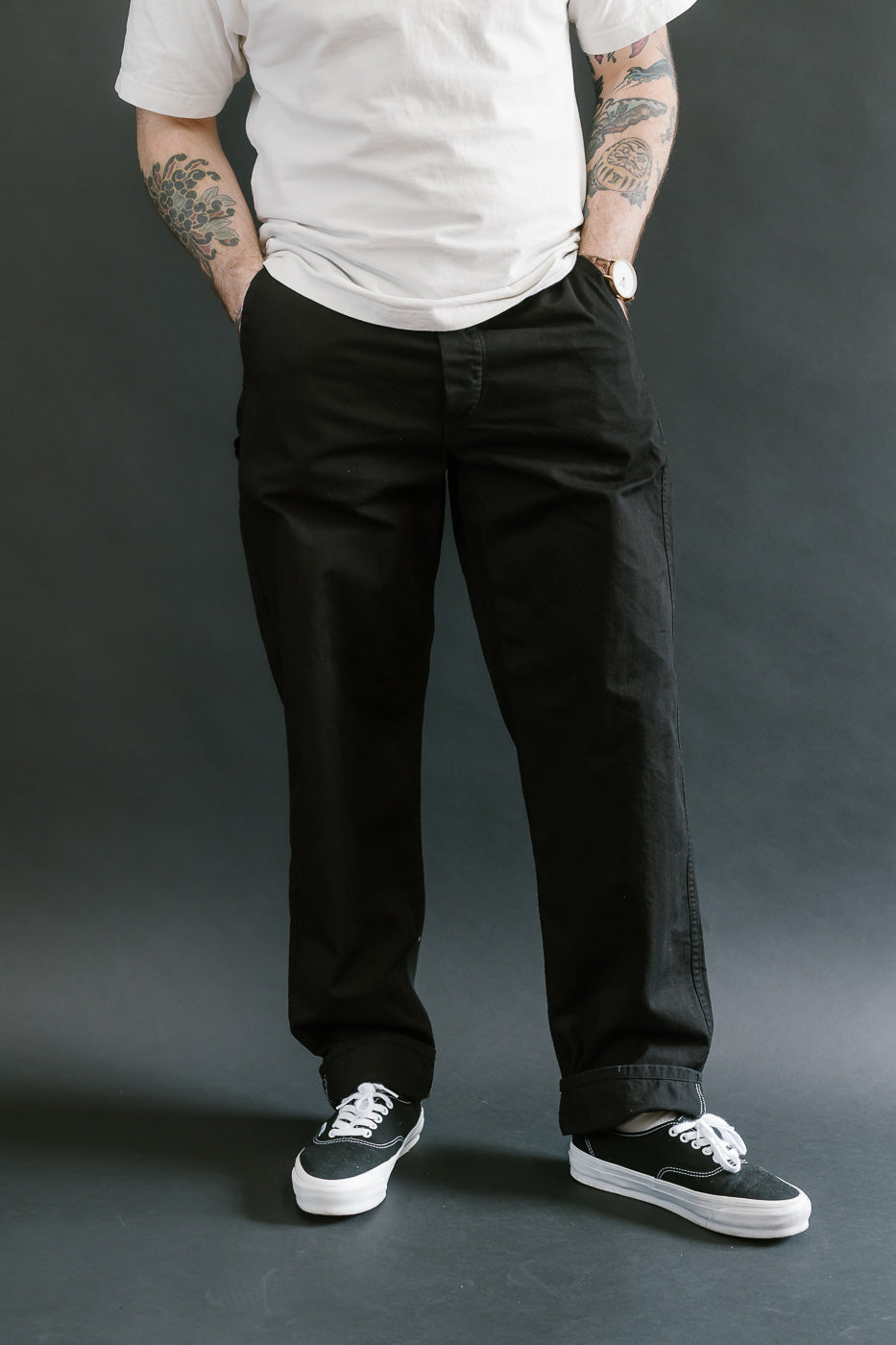 03-5000-61 - French Work Pant - Black