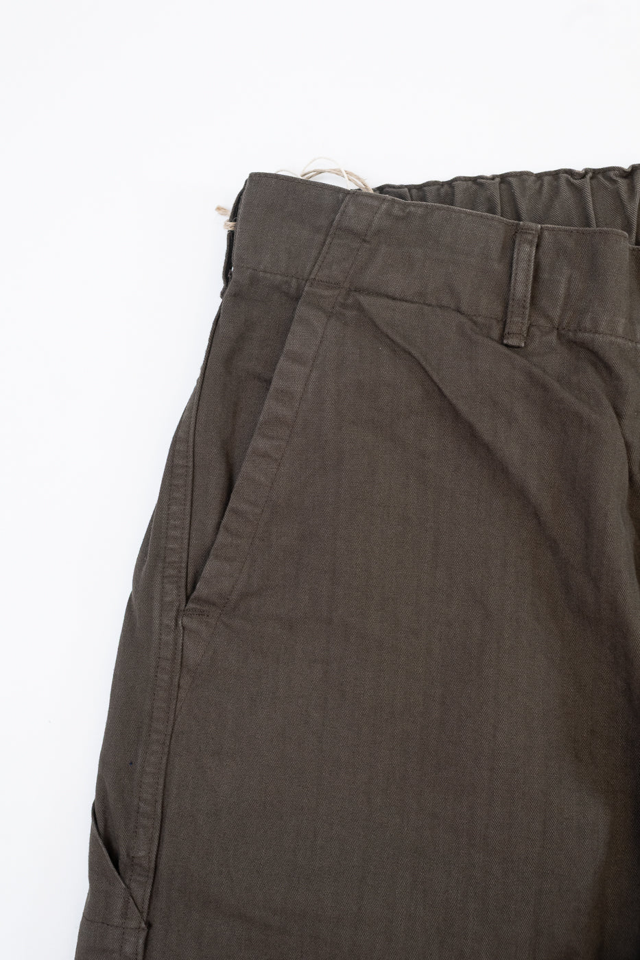 03-5011-52 - Wide French Work Pant - Coffee Brown