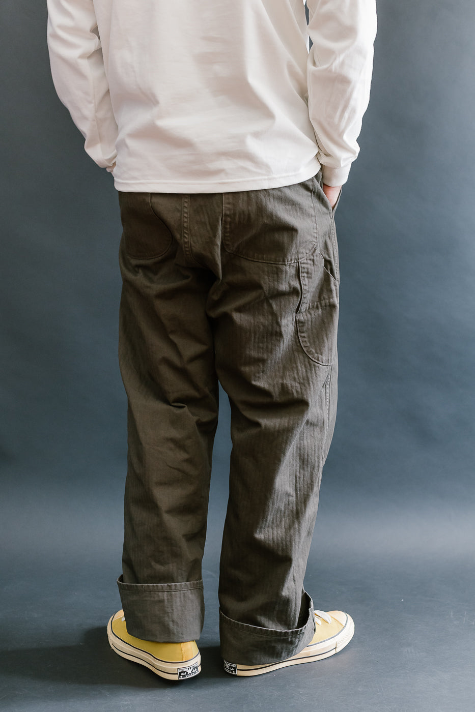 03-5011-52 - Wide French Work Pant - Coffee Brown