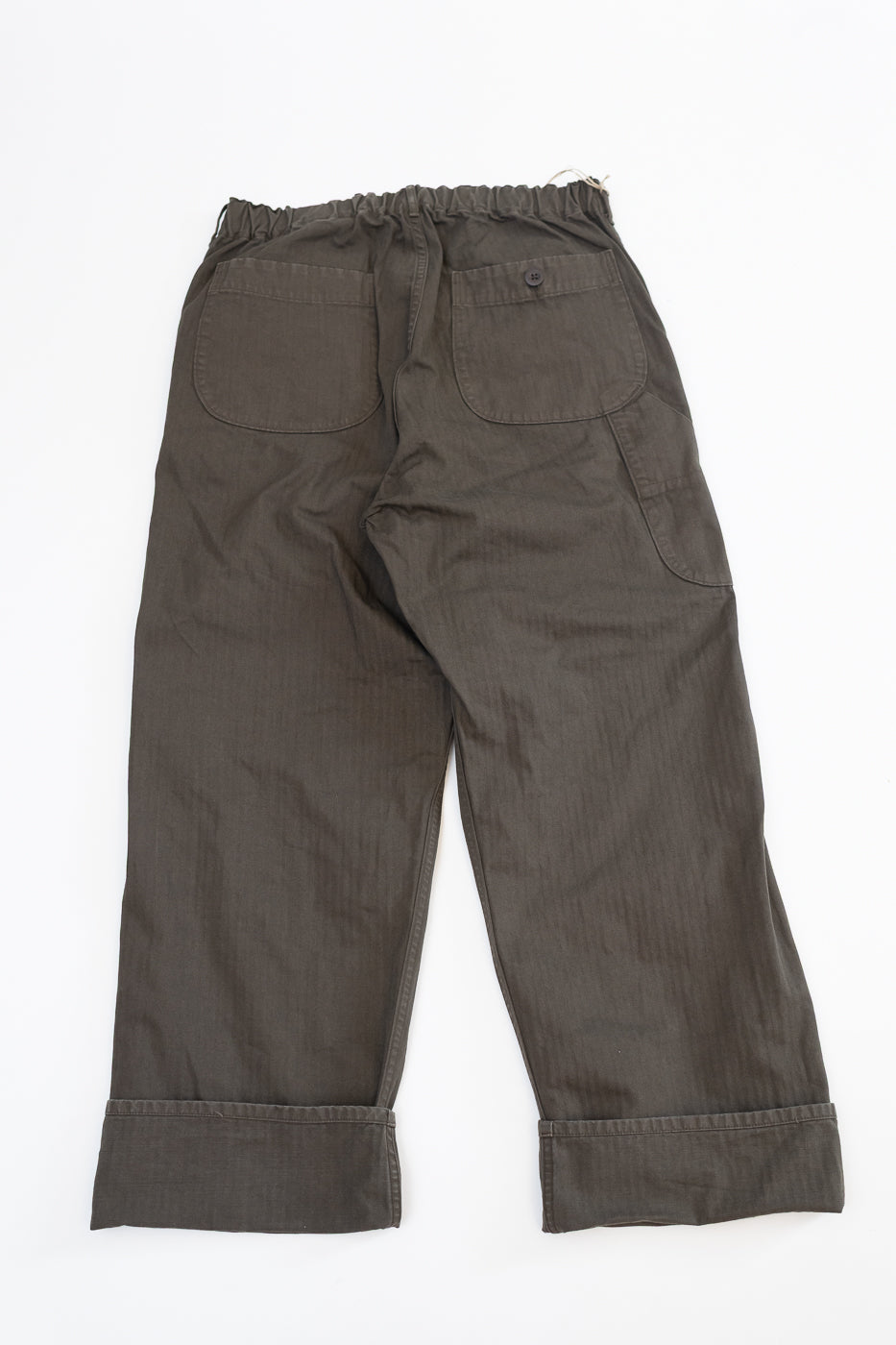 03-5011-52 - Wide French Work Pant - Coffee Brown