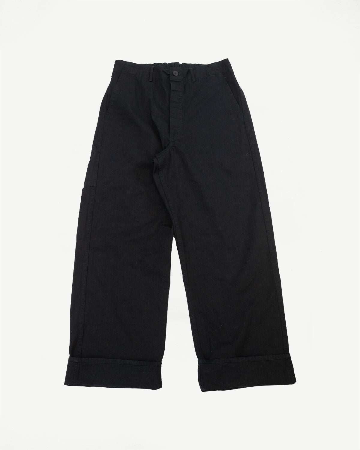 03-5011-61 - Wide French Work Pant - Black