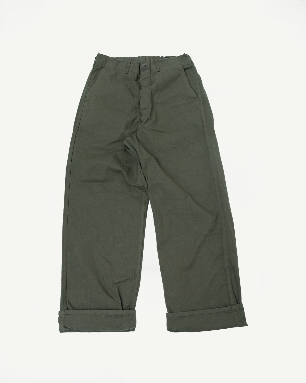 03-5011-76 - Wide French Work Pant - Army Green | Dant