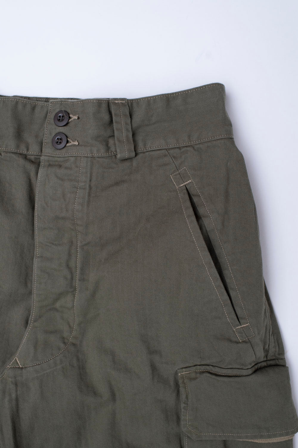 03-5247-76 - M-47 French Army Cargo Pants - Army Green | Dant