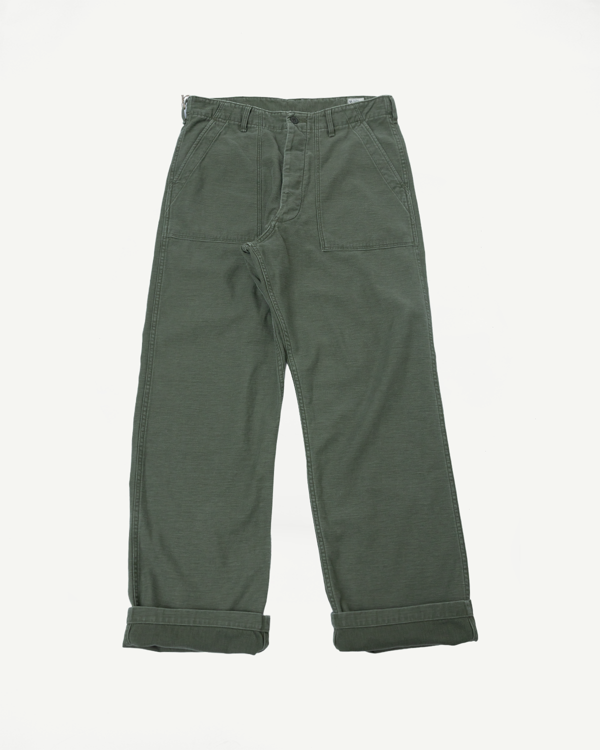 03-V5002-77SK - Fatigue Pants Reverse Sateen - Vintage Fit - Dark 03-V5002-77SK - Fatigue Pants Reverse Sateen - Vintage Fit - Dark