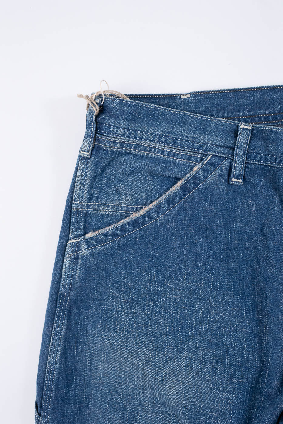 01-5126-95 - 30s Painter Pants Denim - Wide Fit - Used Wash