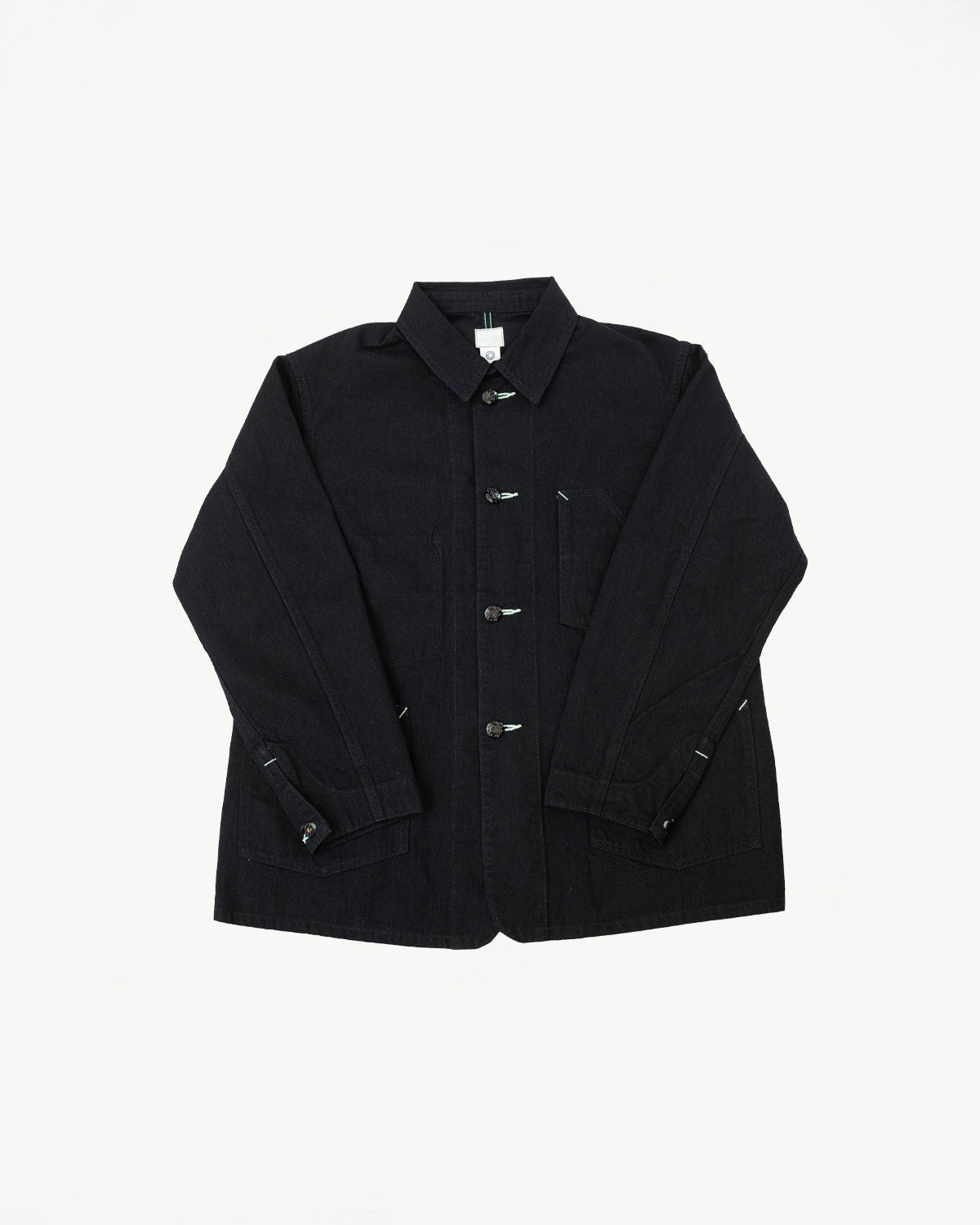 1101-FTC - No. 1 Jacket Flat Twill - Black