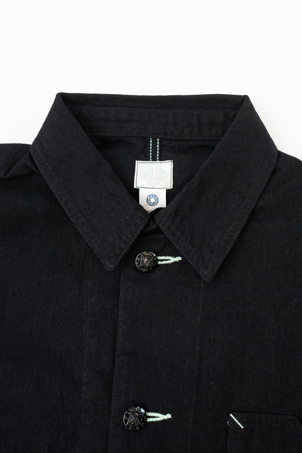 1101-FTC - No. 1 Jacket Flat Twill - Black