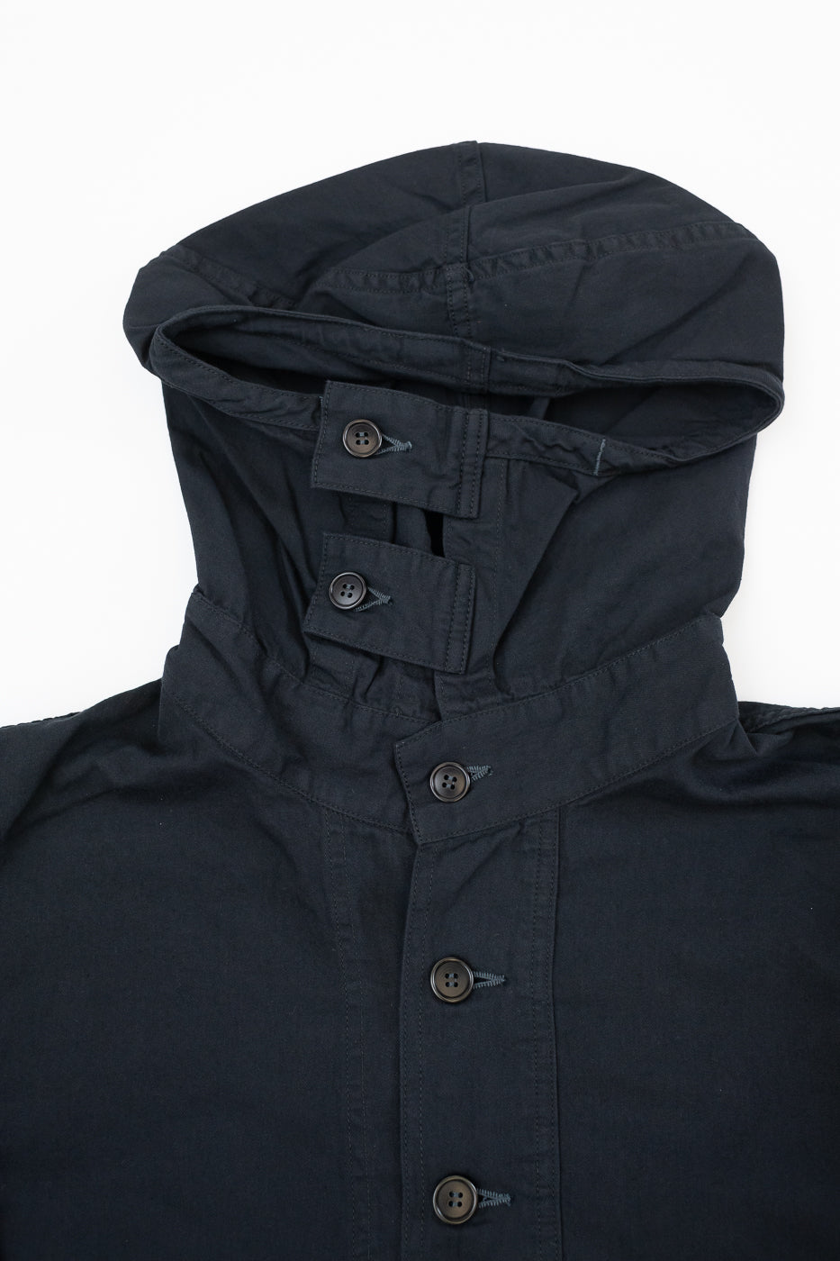 1105-VTC - NAVY Parka Vintage Twill - Charcoal