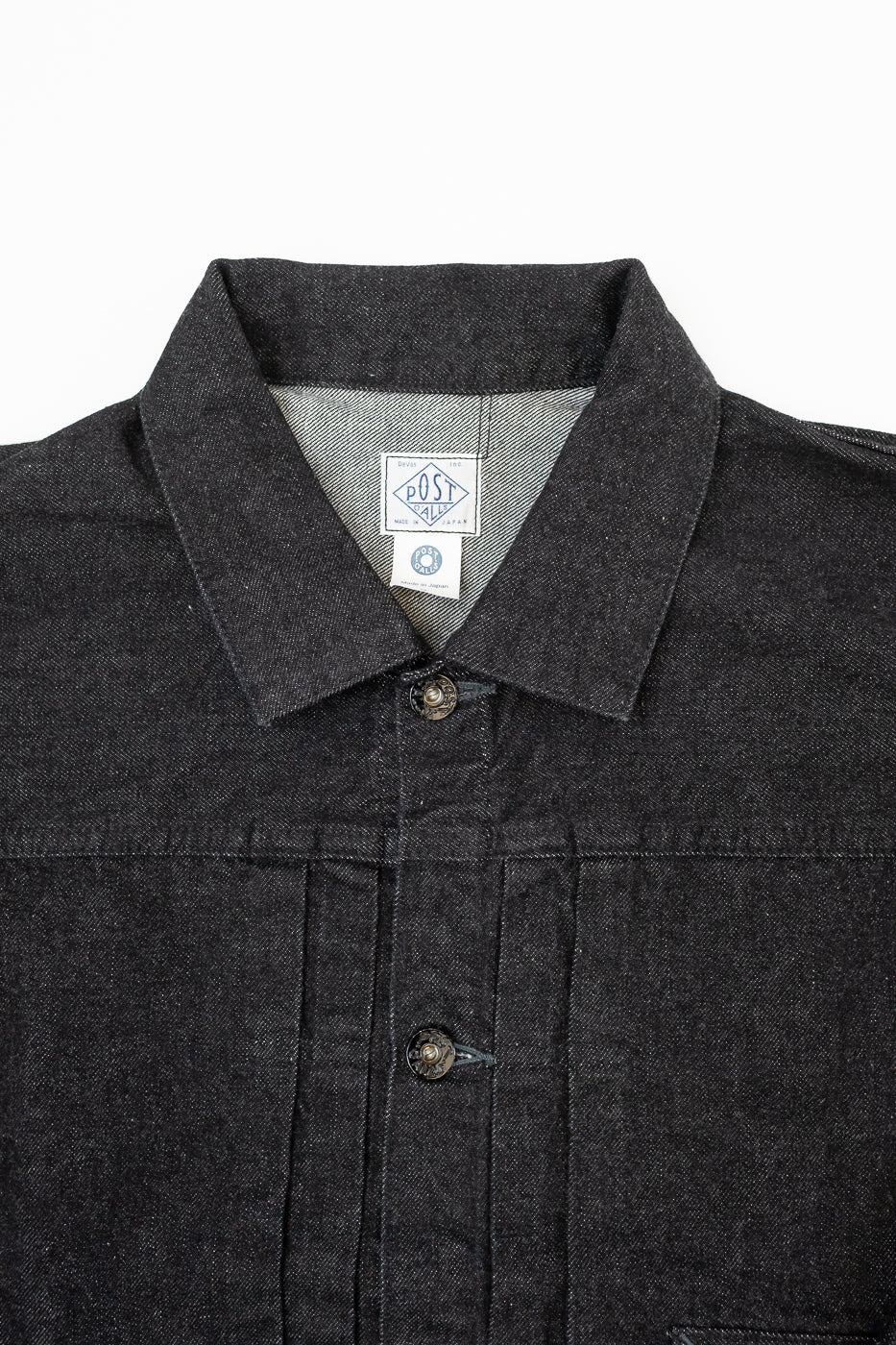 1108-12DB - Ranchero 12oz Selvedge Denim - Black