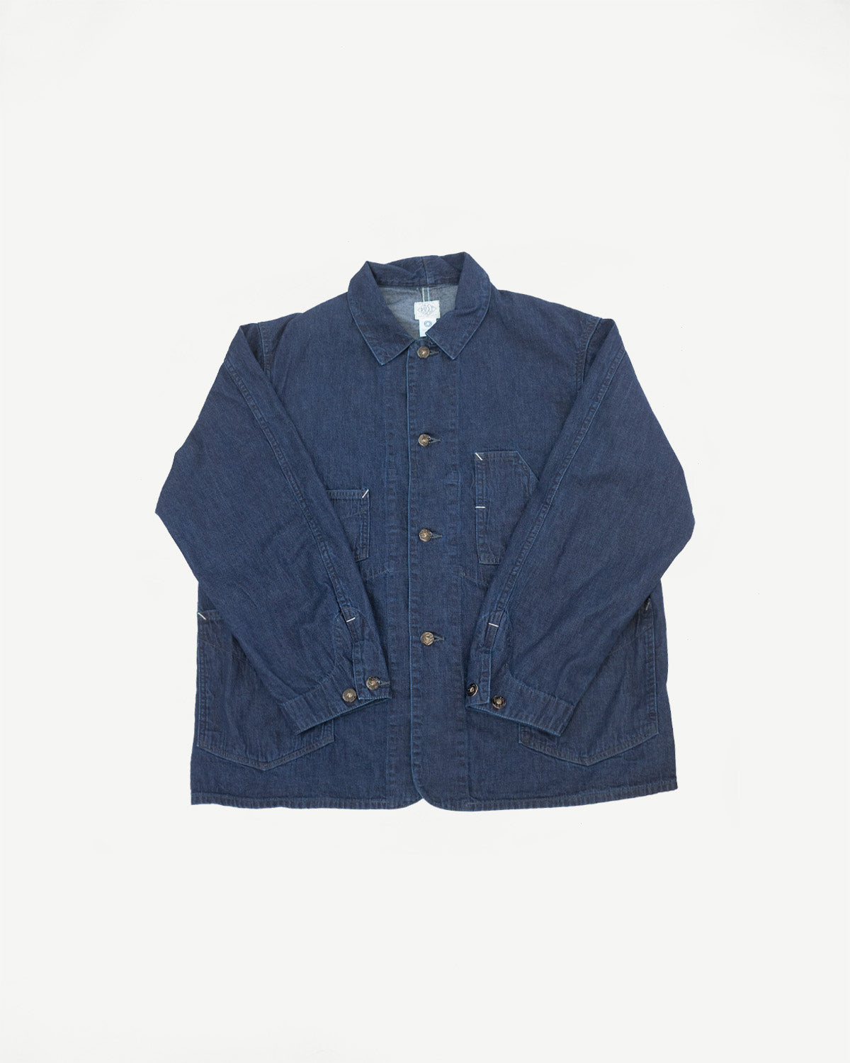 1111-8DI - De Luxe Railroader 8oz Denim - Deep Indigo Wash
