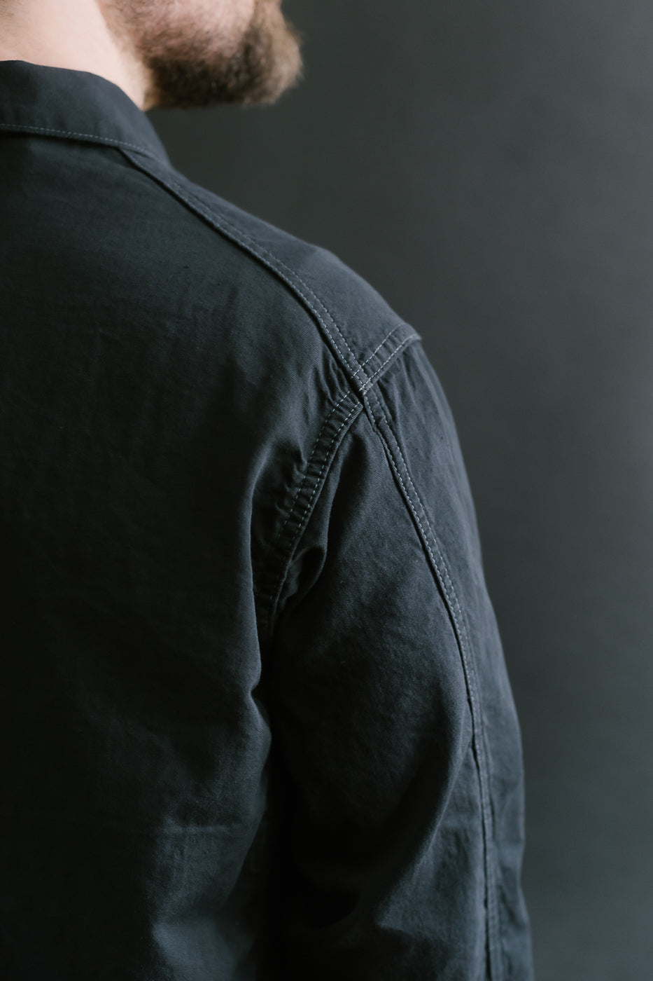 1111-VTC - De Luxe Railroader Vintage Twill - Charcoal