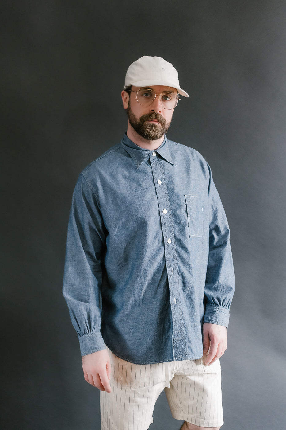 1201C-CC - No. 1 Shirt MV Classic Chambray - Indigo
