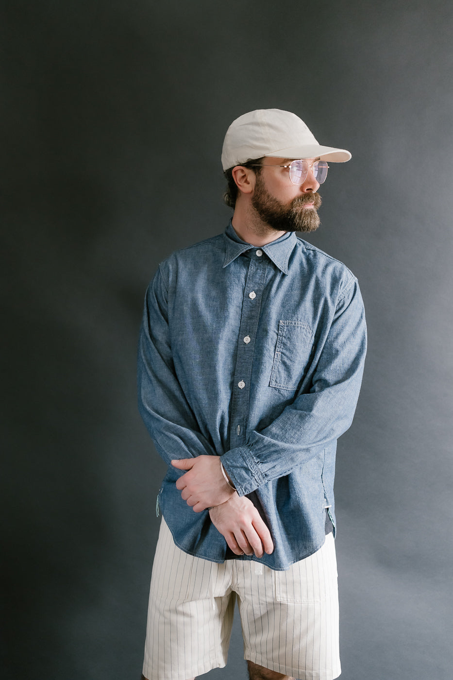 1201C-CC - No. 1 Shirt MV Classic Chambray - Indigo