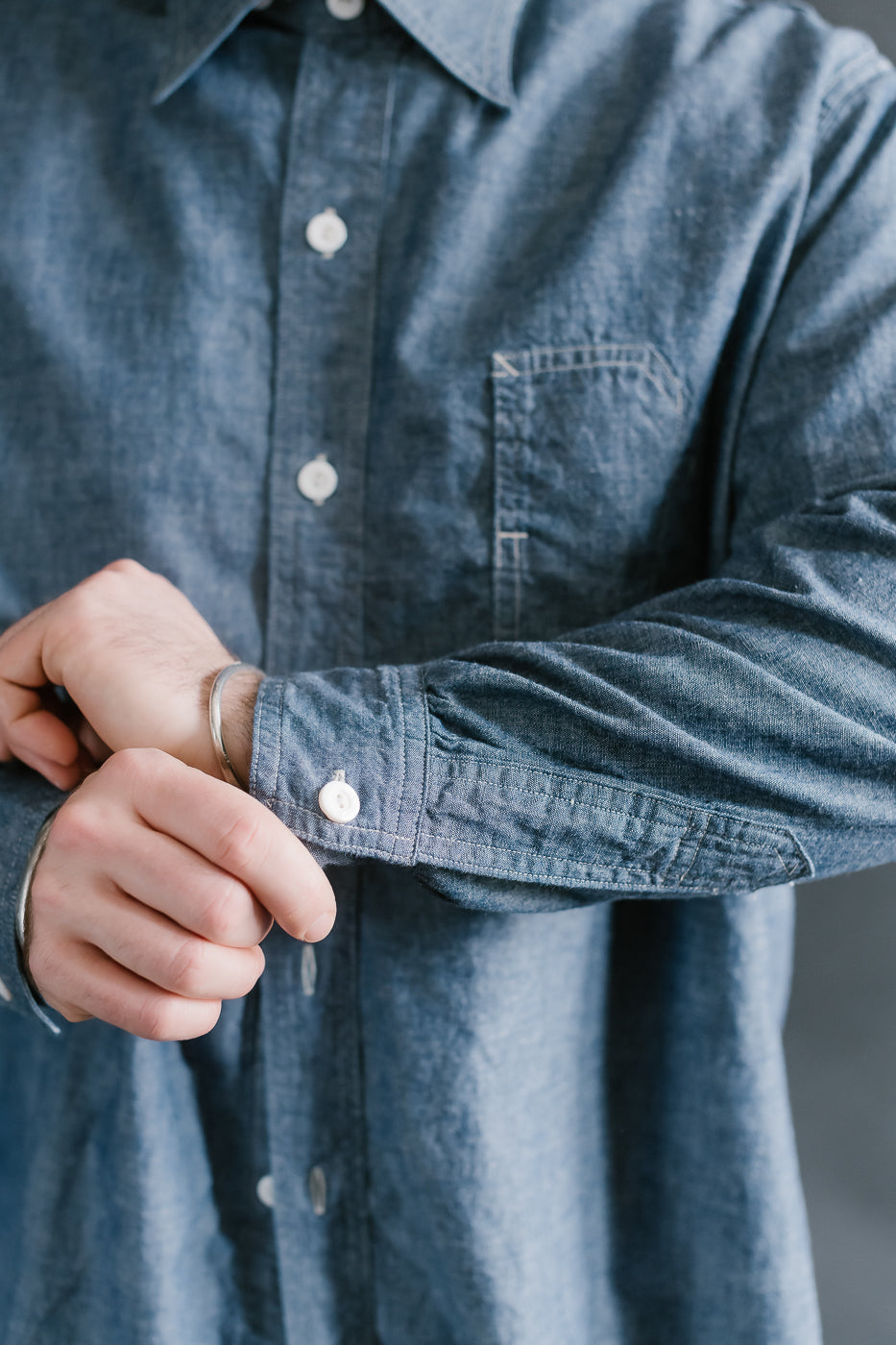 1201C-CC - No. 1 Shirt MV Classic Chambray - Indigo