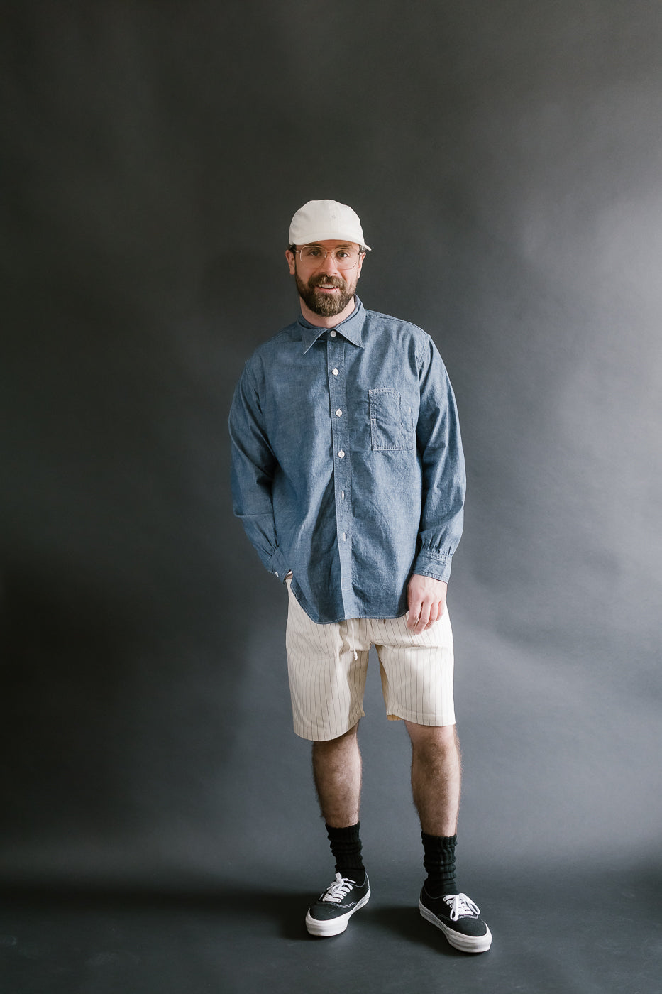 1201C-CC - No. 1 Shirt MV Classic Chambray - Indigo
