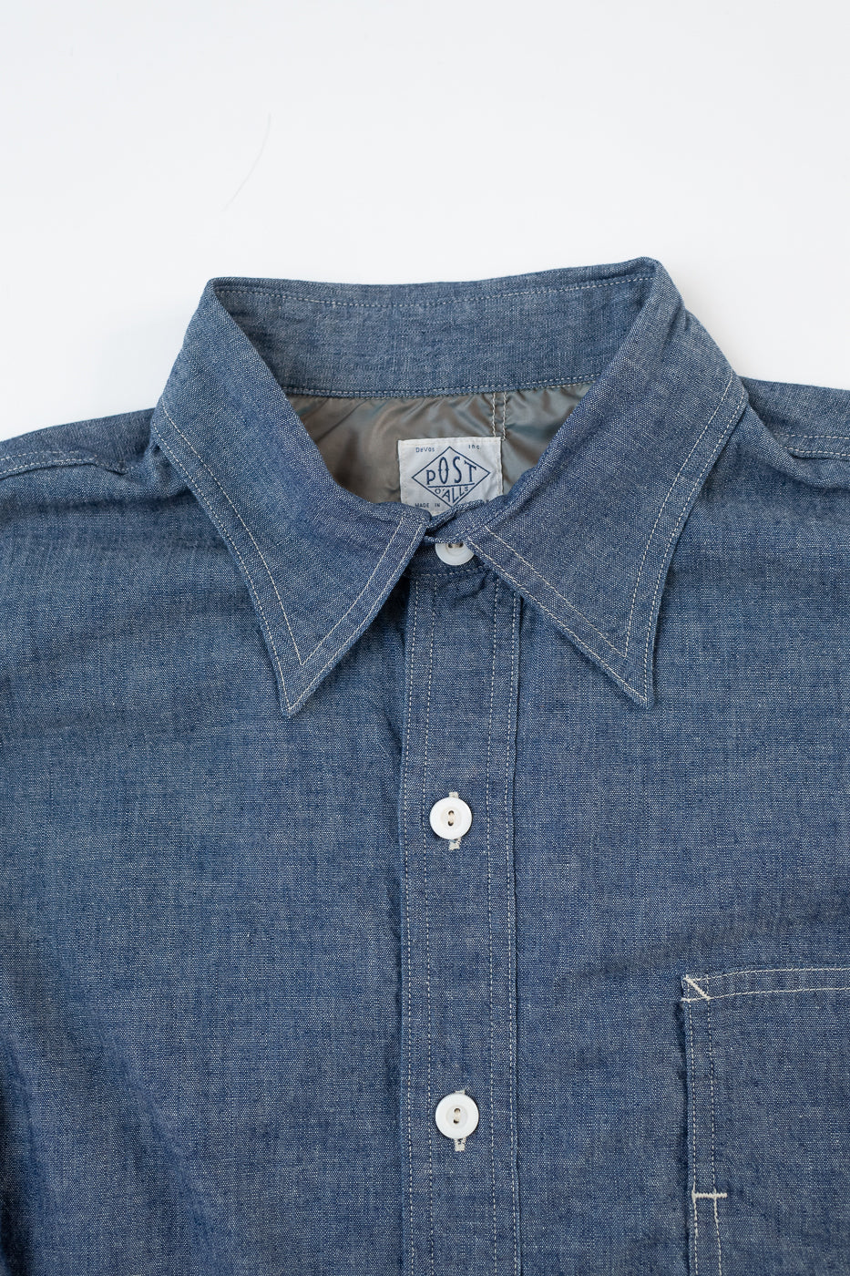 1201C-CC - No. 1 Shirt MV Classic Chambray - Indigo