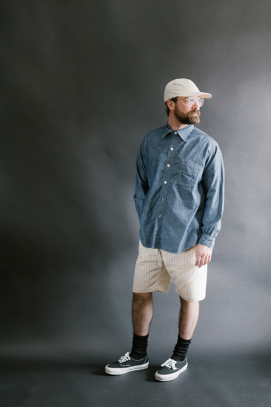 1201C-CC - No. 1 Shirt MV Classic Chambray - Indigo