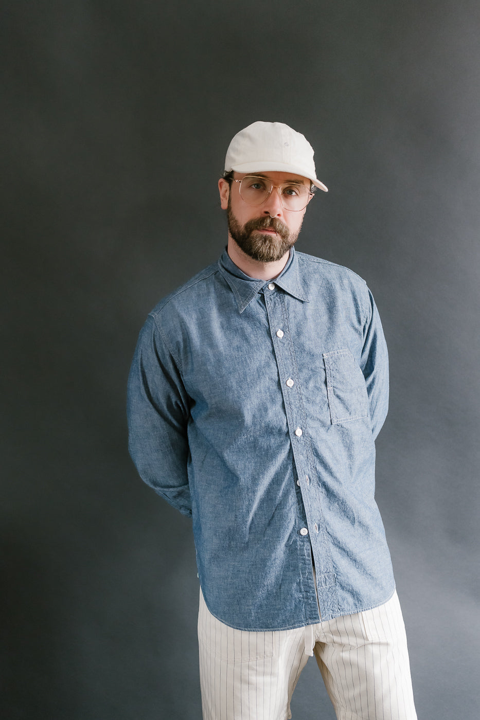 1201C-CC - No. 1 Shirt MV Classic Chambray - Indigo