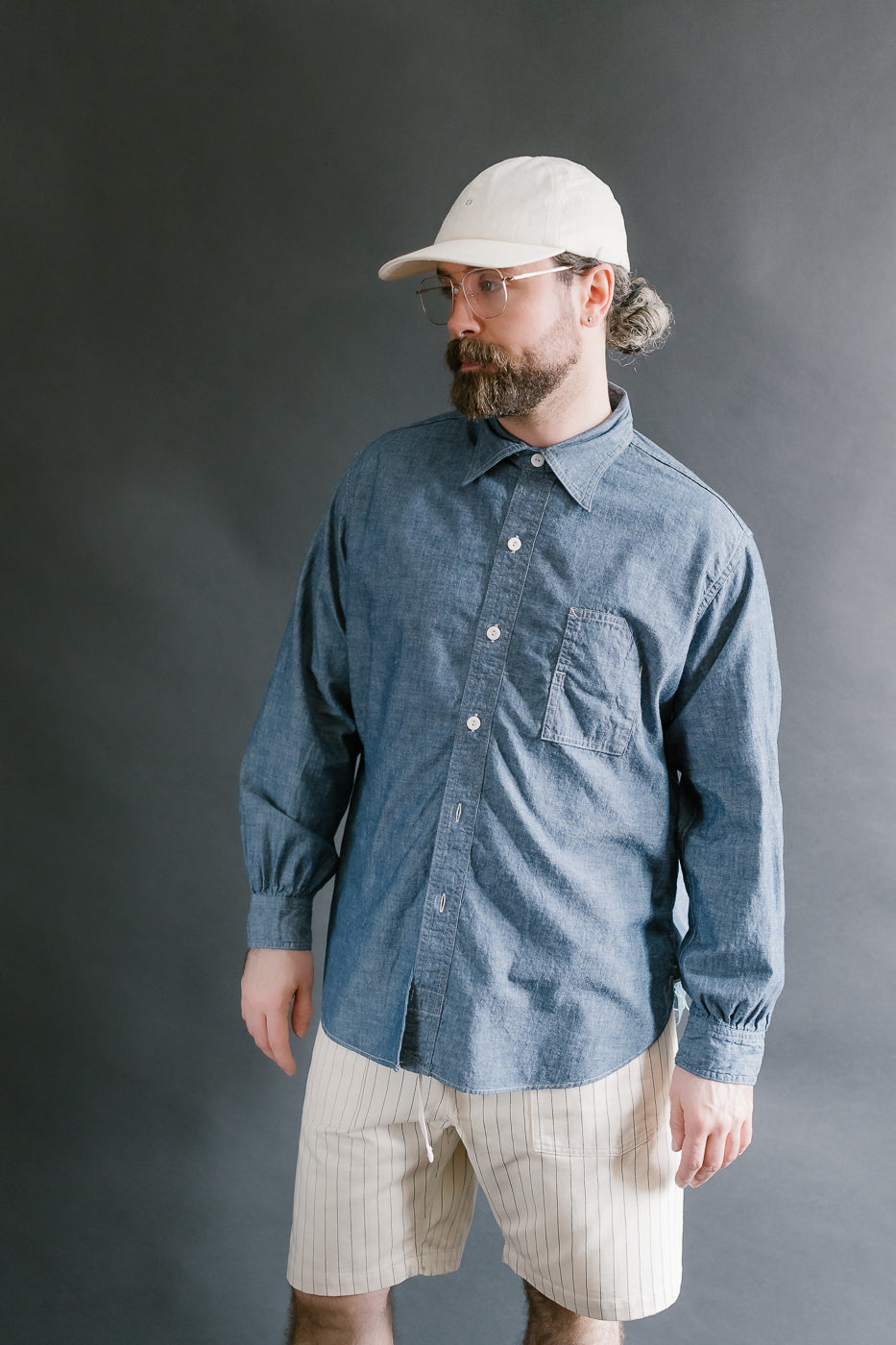 1201C-CC - No. 1 Shirt MV Classic Chambray - Indigo