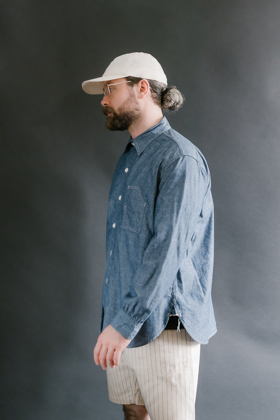 1201C-CC - No. 1 Shirt MV Classic Chambray - Indigo