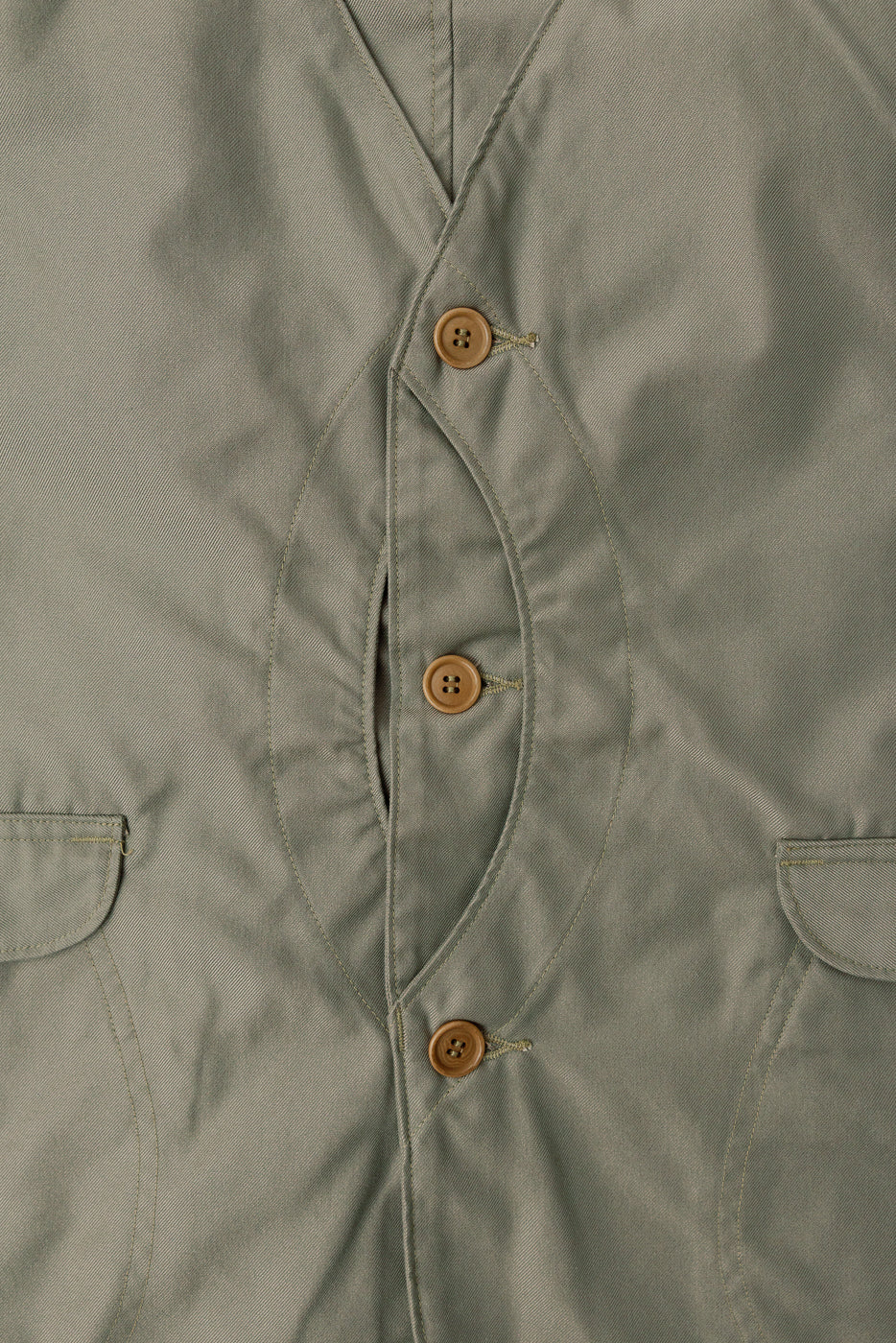 1512-FT - Royal Traveler Vest French Twill - Khaki | Dant