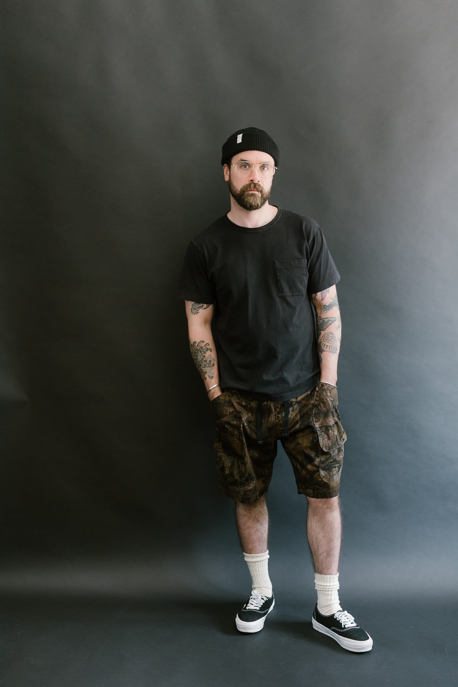 2323E-FC1 - E-Z Dee's Shorts Forest Camo - Brown Jungle