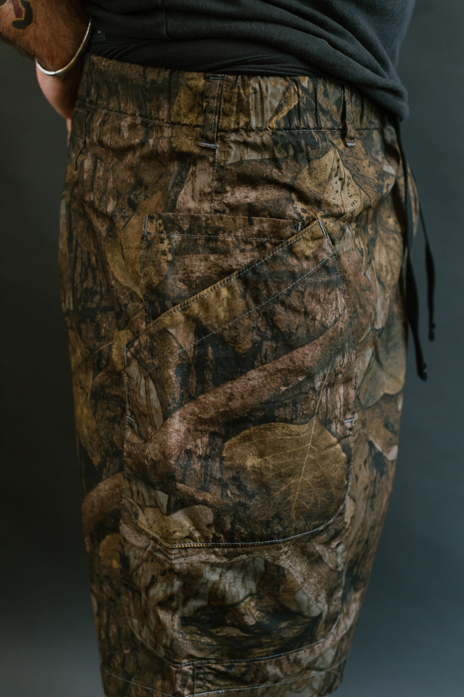 2323E-FC1 - E-Z Dee's Shorts Forest Camo - Brown Jungle