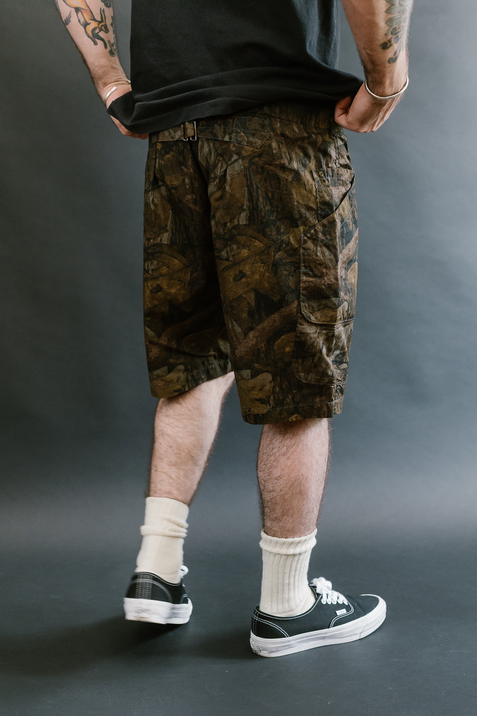 2323E-FC1 - E-Z Dee's Shorts Forest Camo - Brown Jungle