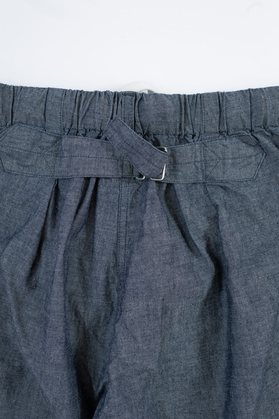 2323E-MC - E-Z Dee's Shorts Medium Weight Chambray - Indigo