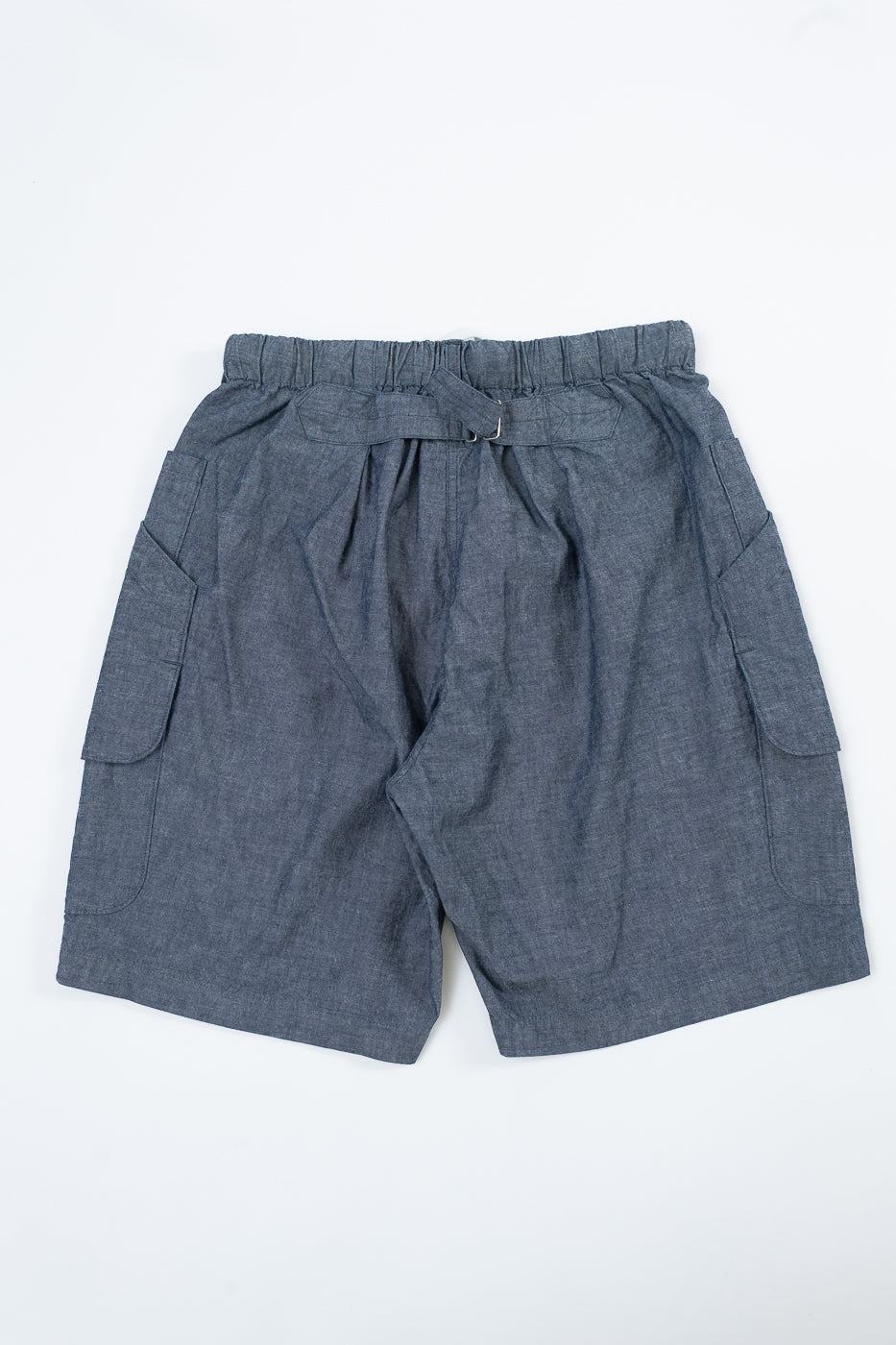 2323E-MC - E-Z Dee's Shorts Medium Weight Chambray - Indigo