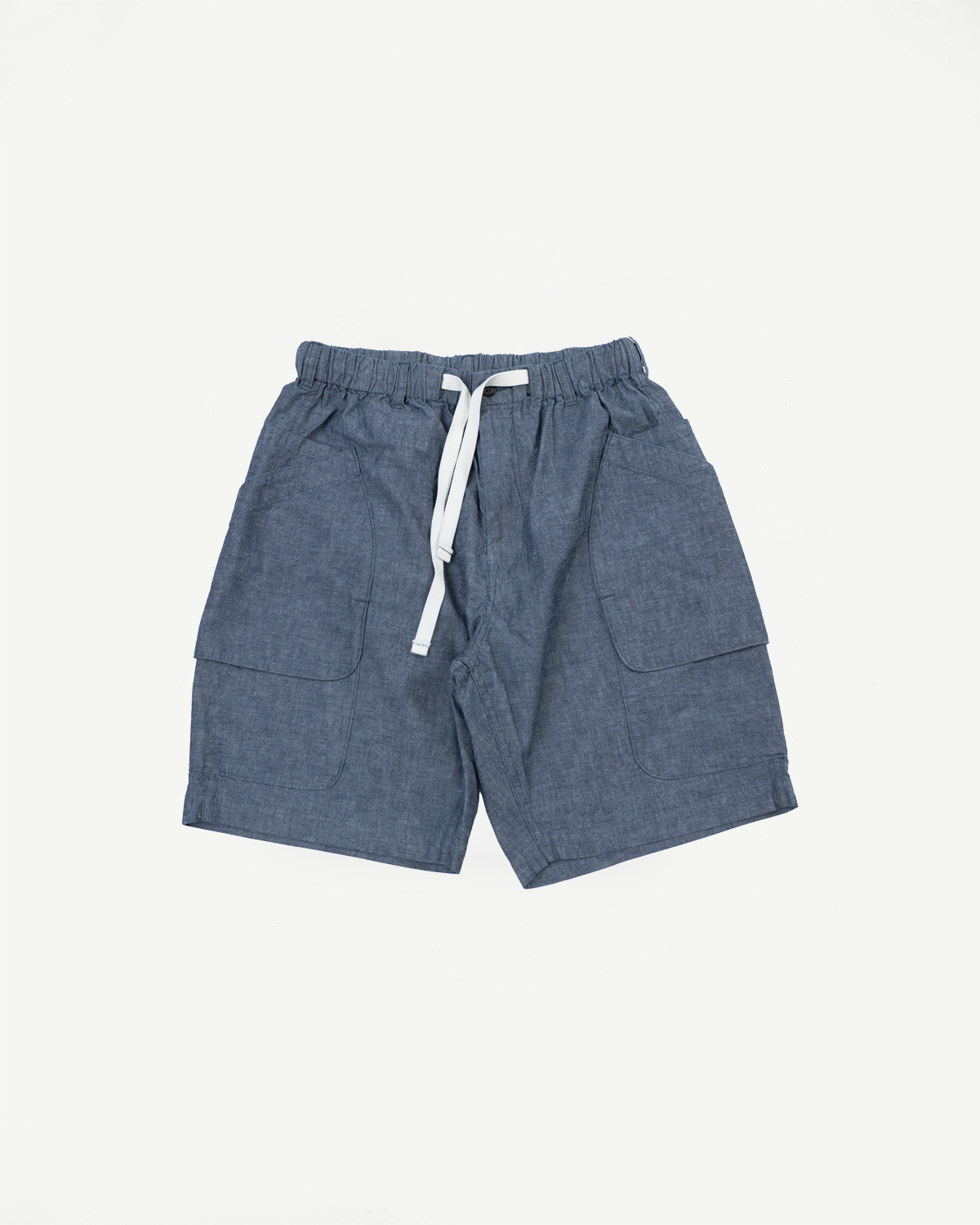 2323E-MC - E-Z Dee's Shorts Medium Weight Chambray - Indigo