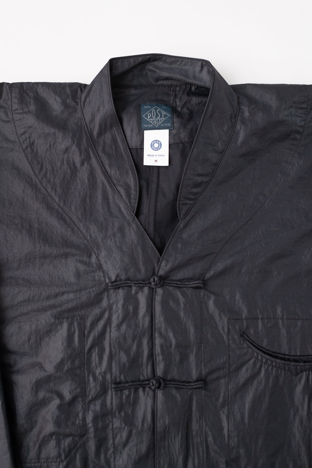 3117-WTB - Post Chinois De Luxe Waxy Taffeta - Black